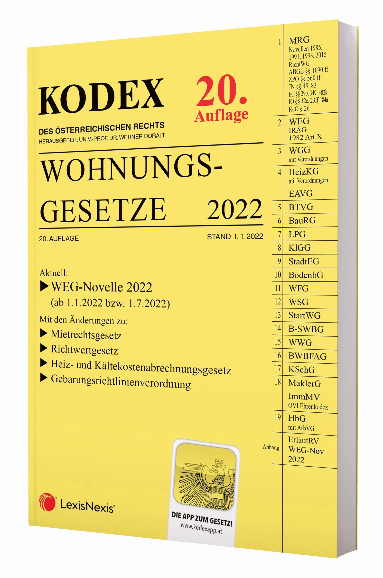 KODEX Wohnungsgesetze | LexisNexis Österreich